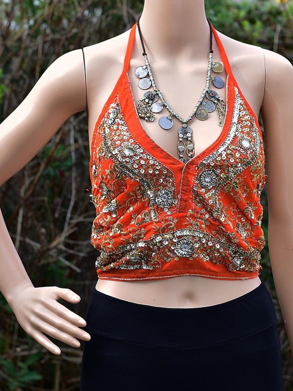 Handmade Festival Embellished Top